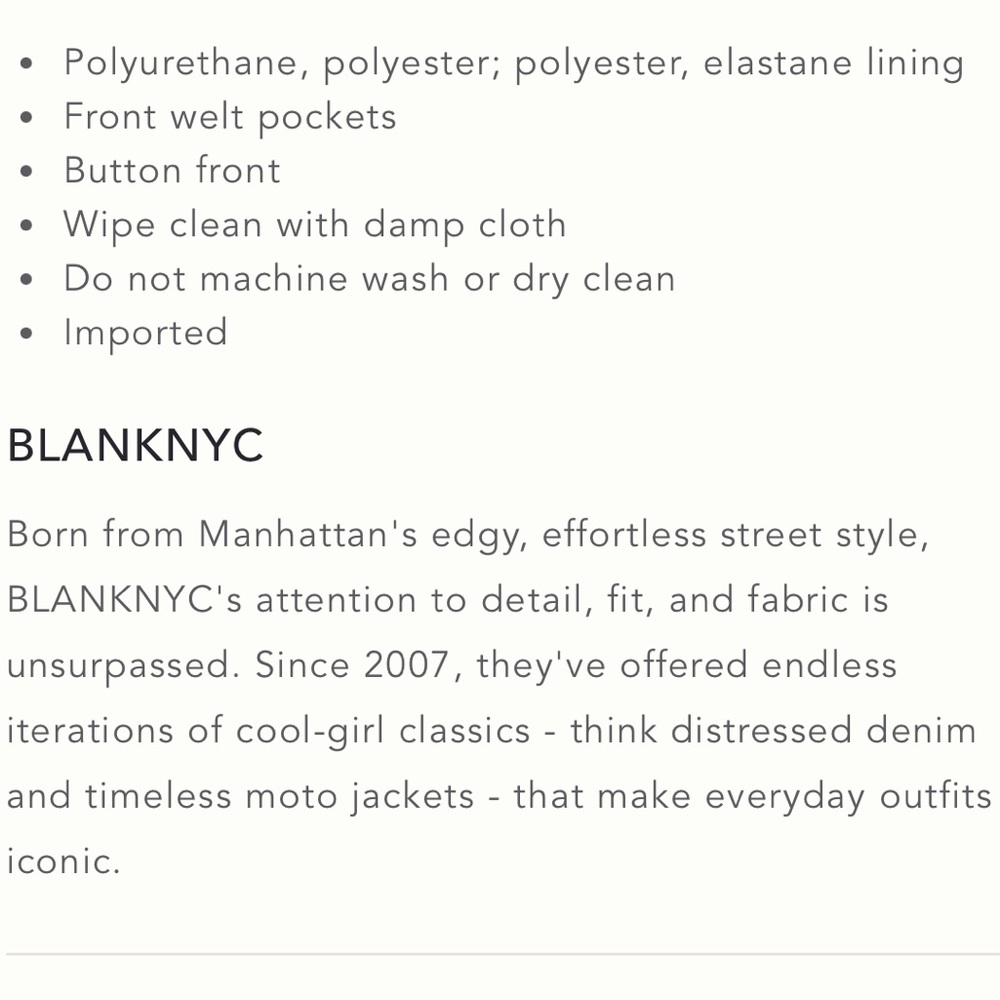 BLANKNYC on the move trench coat S NWT - Picture 12 of 12